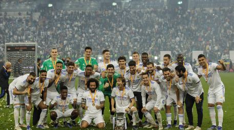 MERITORIO. Real Madrid se impuso en Semifinales al Barcelona y en la Final al Athletic de Bilbao. EFE/J. Muñoz