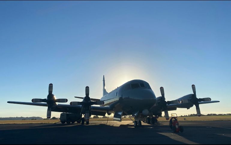 Australia y Nueva Zelanda enviaron aviones militares por la violenta erupción el sábado del volcán submarino Hunga Tonga Hunga Ha'apai. AP / NZDF