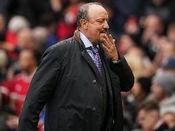 DESPEDIDO.El técnico español Rafa Benitez no duró ni un año al frente del Everton. Ayer fue cesado. AFP