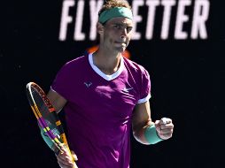 Rafael Nadal opta a ganar en Melbourne su título de Grand Slam número 21 y batir el récord que comparte con los ausentes Novak Djokovic y Roger Federer. EFE / D. Hunt