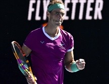 Rafael Nadal opta a ganar en Melbourne su título de Grand Slam número 21 y batir el récord que comparte con los ausentes Novak Djokovic y Roger Federer. EFE / D. Hunt