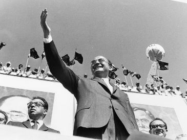 Populista. Durante su periodo al frente de la nación, Luis Echeverría Álvarez recorrió el país para demostrar el poder del régimen. El Informador