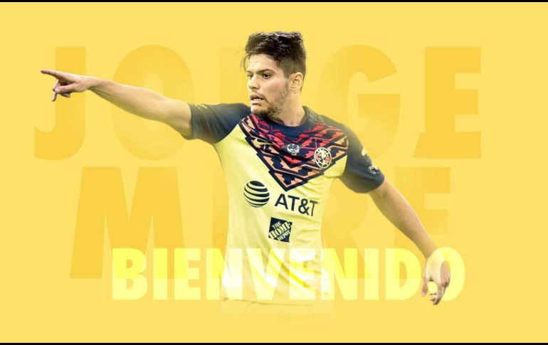 Jorge Meré será quien ocupe el lugar en la central que dejó Emanuel Aguilera, quien fichó por el Atlas. TWITTER / @ClubAmerica