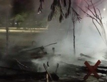 Los hechos ocurrieron en el camellón enfrente de la Glorieta de Los Naranjos, en el cruce de las calles Diamante e Islote. ESPECIAL /