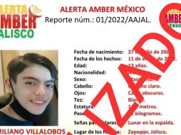 El joven había sido reportado como desaparecido hace siete días. ESPECIAL