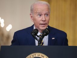 Joe Biden aseveró que las medidas que EU y sus socios adopten dependerán del tipo de intervención castrense que Rusia opte por hacer. EFE/ O. Contreras