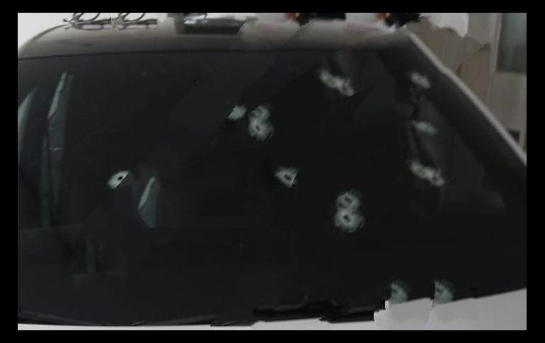 El coche en el que viajaba era un Seat Ibiza, en color blanco, la mayoría de impactos de bala estaban del lado del conductor. ESPECIAL