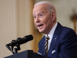 Biden cumple un año como presidente de los Estados Unidos. EFE/E. Contreras
