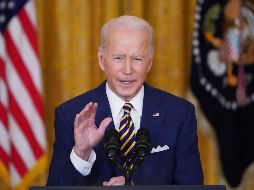 Biden. A pesar del sondeo, el presidente de Estados Unidos dijo no creer en esas cifras. AFP
