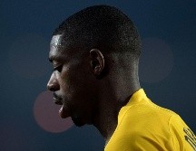 Diría adiós. Dembélé estaría viviendo sus últimos minutos como jugador de Barcelona. AFP