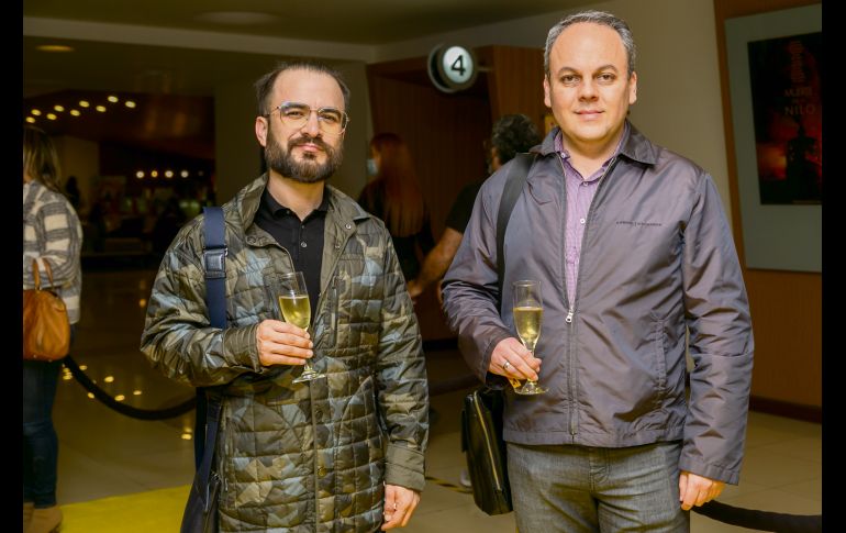 Jaime Ramses Robles y Guillermo Penichet. GENTE BIEN JALISCO/JORGE SOLTERO