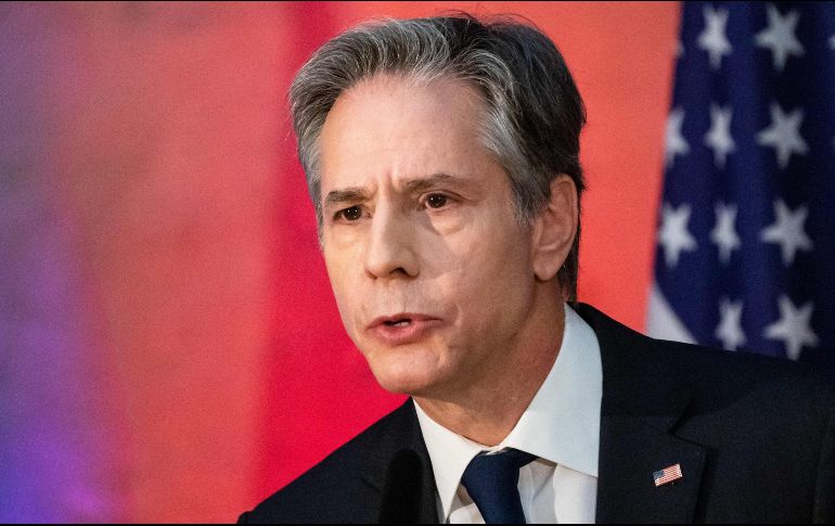 Antony Blinken espera, sin embargo, hallar una vía de salida diplomática a las crecientes tensiones entre Kiev y Moscú. AFP / B. Von Jutrczenka