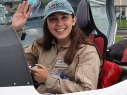 La adolescente, que proviene de una familia de pilotos, comenzó a entrenar cuando tenía 14 años. REUTERS