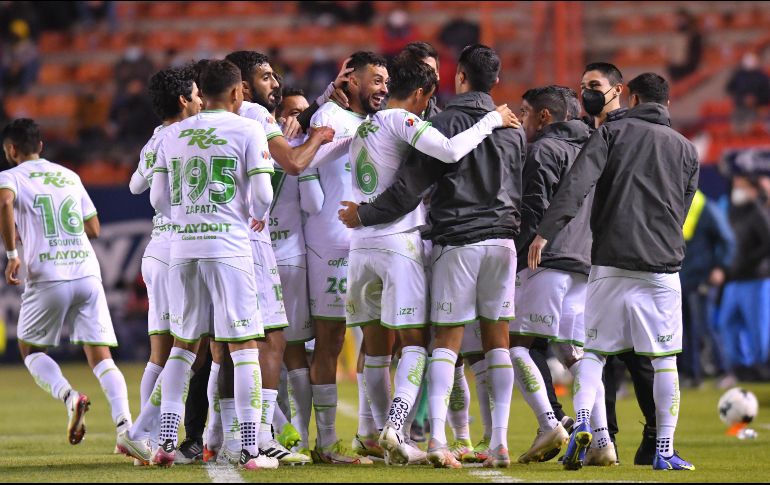 Los fronterizos impusieron condiciones frente a un cuadro potosino que se quedó con 10 hombres a partir de la recta final de la primera parte. IMAGO7/T. Hidalgo