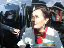 El programa estuvo a cargo de Rosario Robles, ex titular de Sedesol y Sedatu, hoy acusada por presunto ejercicio indebido del servicio público. NTX / ARCHIVO