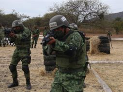 Los soldados pasan por diversas etapas de capacitación. EL INFORMADOR/E. Gómez