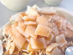 Tostada de cueritos. ESPECIAL