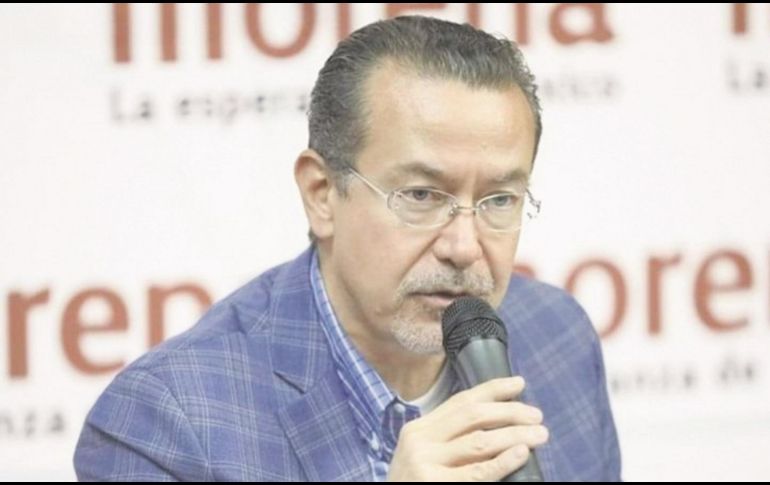 Juan Soltero es representante de Morena ante el NE en Jalisco. ESPECIAL