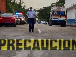 Con drones y perros, policía busca hasta en la selva al hombre que baleó a canadienses en Xcaret. AFP / J. Valdivia
