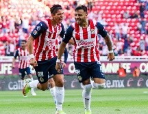 SOLO SABE HACER GOLAZOS. Alexis Vega marcó de tiro libre el empate ante los Gallos. IMAGO7