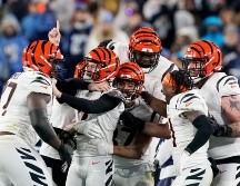 EL DEL GANE. El novato Evan McPherson convirtió un gol de campo de 52 yardas cuando el tiempo se agotaba. AP/M. Humphrey