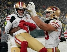 LISTOS. Los 49ers esperarán a su rival para la final de conferencia. Bucanneers y Rams, sus posibles rivales. AP/M. Gash