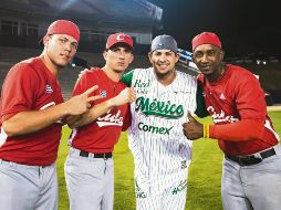 PODER CUBANO. Dariel Álvarez, cañonero de los Charros, convivió con peloteros de los Leñadores de Las Tunas, campeón de Cuba, durante la Serie del Caribe de 2019. Charros