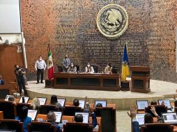 Para la sesión donde se votará el desafuero se convocó al fiscal estatal, que solicitó el juicio de procedencia, y a Covarrubias Dueñas o sus representantes legales. TWITTER /  @LegislativoJal