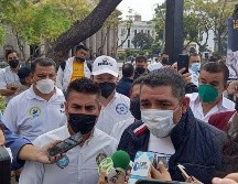 Los manifestantes consideraron que es importante que los diputados los tomen en cuenta, ya que a final de cuentas ese dinero es de ellos. ESPECIAL
