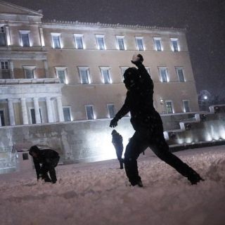 Fotos: Grecia y Turquía se pintan de blanco tras tormenta de nieve