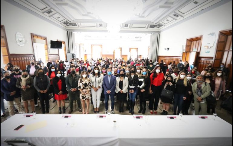 Pablo Lemus resaltó que su administración está basada en una política de confianza al ciudadano. ESPECIAL/Gobierno de Guadalajara