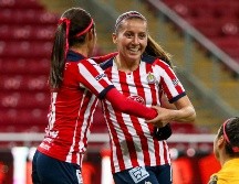 Rubí Soto hizo los dos goles de Chivas. IMAGO//F. Meza