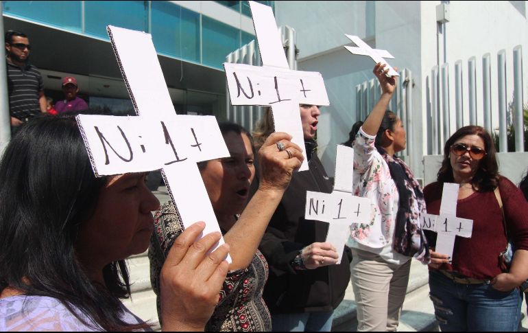 El año pasado fue el más violento para las mujeres, con mil 04 víctimas de feminicidio en el país. SUN / ARCHIVO