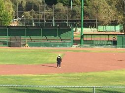 Tras casi dos horas de entrenamiento, el Mandatario regresó a Palacio Nacional. SUN/P. Villa y Caña