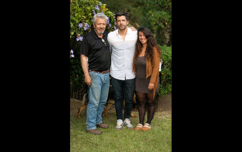 José Luis, Diego y Ana Paula Azanza. GENTE BIEN JALISCO/JORGE SOLTERO