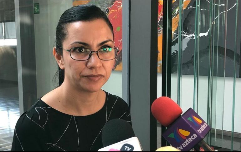 Ángela Gómez Ponce, presidenta de la Comisión de Gobernación del Congreso de Jalisco. EL INFORMADOR/R. Rivas