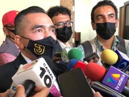 Daniel Espinoza explicó que Covarrubias sólo podría reincorporarse al Supremo Tribunal de Justicia del Estado si resulta absuelto. EL INFORMADOR/R. Rivas