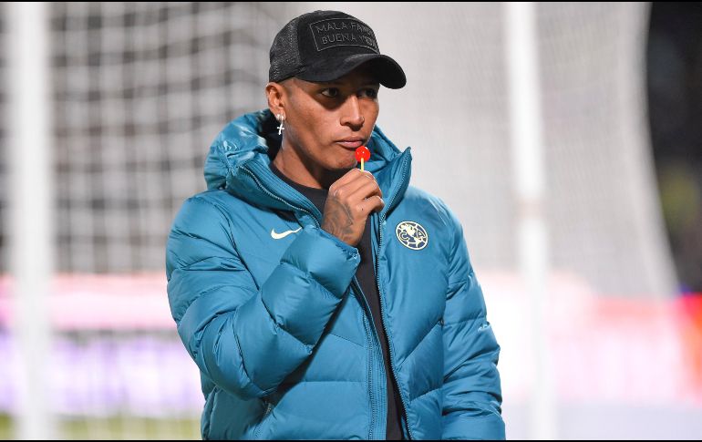 Baja. Aquino no jugará el Sudamérica y podría ser baja para el América. Imago7