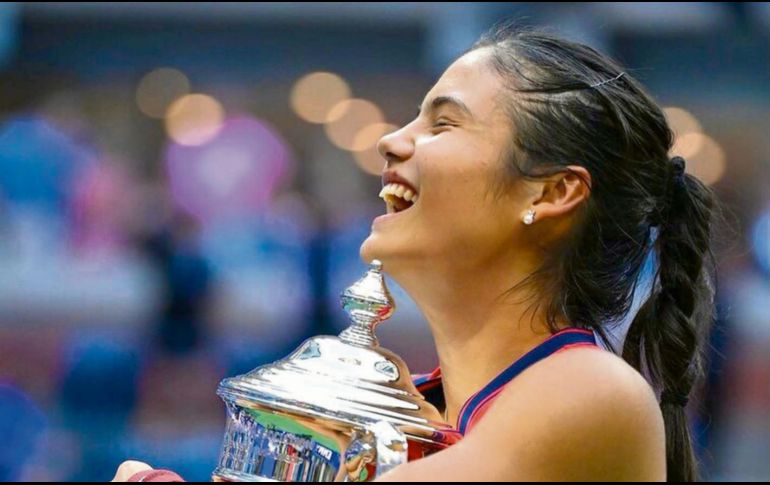 CAMPEONA.La joven tenista del Reino Unido es la actual monarca del US Open 2021, por lo que será la carta fuerte para jugar en Zapopan a partir del 21 de febrero. Especial