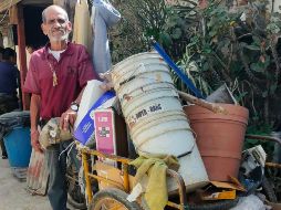 Víctor Manuel tiene temor de que los desalojen, ya que tiene a sus nietos viviendo en su hogar. EL INFORMADOR/E. Gómez