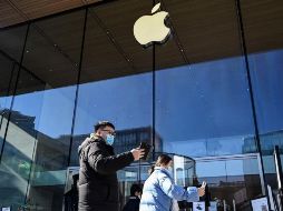 En su primer trimestre de 2022, Apple ingresó 123 mil 945 millones de dólares. AFP/J. Gao