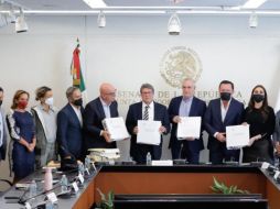 El presidente de la Jucopo, Ricardo Monreal Ávila, rechazó que esto represente una derrota personal. TWITTER/@RicardoMonrealA