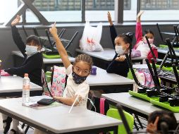 En los salones con dos contagiados o más se cancelarán las clases presenciales. EL INFORMADOR/ A. Camacho