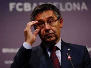 La Fiscalía Provincial de Barcelona informó que abrió una investigación sobre la gestión del FC Barcelona cuando se encontraba bajo la anterior directiva, presidida por Josep Maria Bartomeu (foto). EFE / ARCHIVO