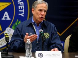 Durante la reunión, Abbott remarcó que en el estado continúan construyendo su propio muro fronterizo. AP/J. Martínez