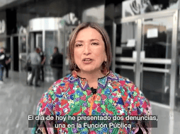 Xóchitl Gálvez, senadora de Acción Nacional, compartió un video en redes sociales donde hace pública su denuncia por la tala de árboles en la construcción del Tren Maya. ESPECIAL
