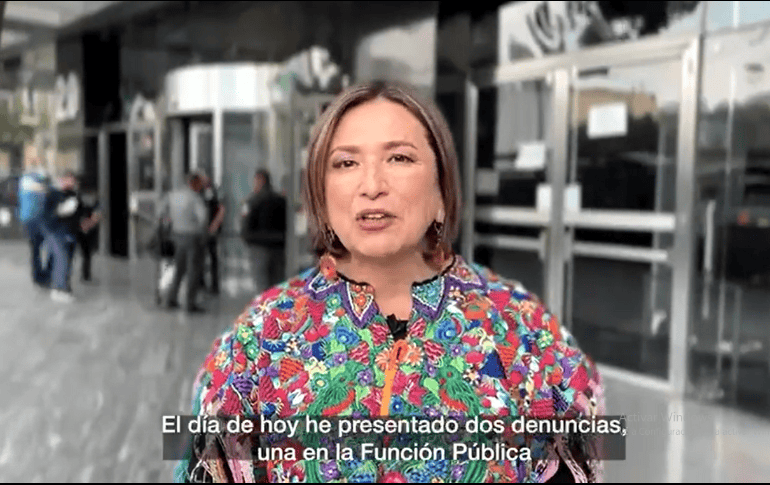 Xóchitl Gálvez, senadora de Acción Nacional, compartió un video en redes sociales donde hace pública su denuncia por la tala de árboles en la construcción del Tren Maya. ESPECIAL