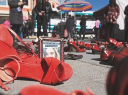 Activistas protestaron ayer en Ciudad Juárez para exigir acciones ante desapariciones. EFE/L. Torres