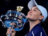 Barty ganó su tercer Grand Slam después de sus títulos de Roland Garros en 2019 y Wimbledon en 2021. EFE / J. Carrett