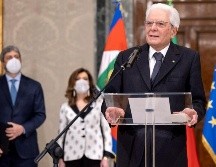 Sergio Mattarella concluye su primer mandato el 3 de febrero. EFE/Quirinale Palace Press Office